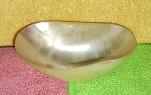 19th-century antique mother pearl deep bowl. - Picture 1 of 5