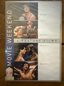 NEW - Rocky I (1) + II (2) + III (3) + IV (4) -- 4 Feature Films (DVD Set, 2011) - Picture 1 of 7