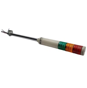 Patlite LCE-FB LED Signal Tower Red/Amber/Green, 24VAC/DC, 0.2A, ø40mm - Picture 1 of 8