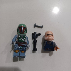 ** LEGO 75137 Minifigures Boba Fett (sw0711)  and free 1/2 Ugnaught