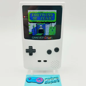 Console Nintendo Game Boy Color Blanche et Noire ips 2.6 pouces / PAL / EUR - Imagen 1 de 8