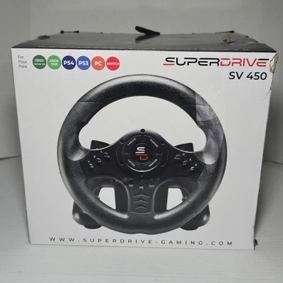 Rueda de carreras SuperDrive SV450 para PS3 PS4 Xbox Nintendo Switch PC Foto 1 de 4