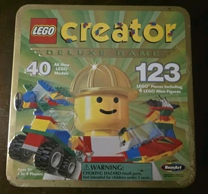 Rose Art Lego Creator Deluxe Game in Collector's Tin! RARE! HTF! SEALED! #08553 - Picture 1 of 10