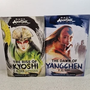 Chronicles of the Avatar x2 F.C. Yee Rise Of Kyoshi Dawn Of Yangchen Hardcover  - Picture 1 of 19