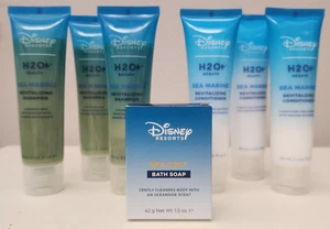 Disney Resorts H2O+ Sea Marine -- 3 Shampoo/3 Conditioner -- 1 Sea Salt Soap - Picture 1 of 2