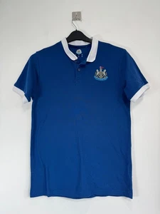 Newcastle United Castore Football Training Polo Shirt Mens Small Blue - Picture 1 of 8