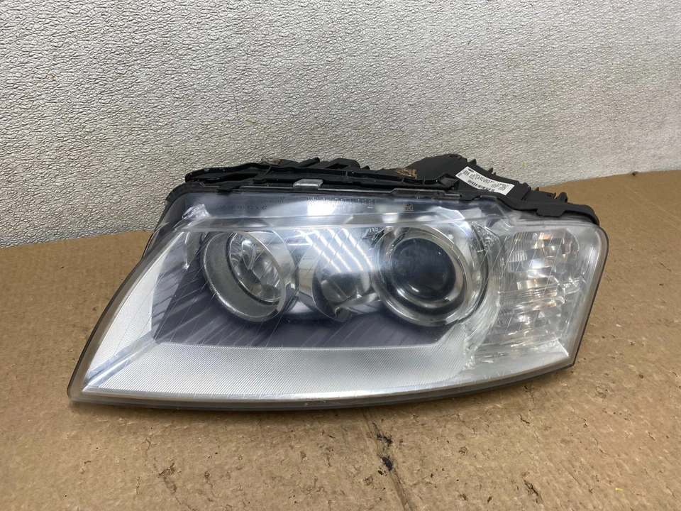 2006 - 2010 Audi A8 Left Driver LH Headlight AFS Xenon HID OEM V3212 DW - Image 1 of 4