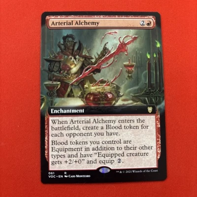 Arterial Alchemy (Extended Art) Commander: Innistrad: Crimson Vow Regular - Image 1 of 2