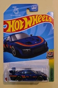 👍HOT WHEELS PURPLE 2023 #223 PORSCHE 935 75TH ANNIV EXOTIC GERMAN SPORTS CAR📈 - Picture 1 of 2