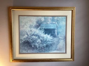 Placa de impresión artística firmada por Ben Hampton Backwood Redbuds serie 11 X 1987 - Imagen 1 de 7