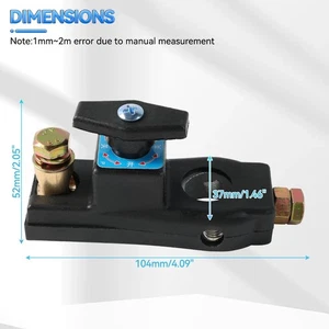 12V -24V Auto PKW KFZ Batterie Trenner Unterbrecher Pol Klemme Trenn Schalter - Bild 1 von 11