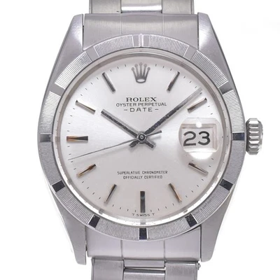 ROLEX Oyster date 1501 vintage Finely Engine Turned Automatic Men's M#142960 - Image 1 of 4
