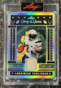 Parche camiseta reliquia hoja gloria del juego ladainian tomlinson 2025 #D 12/25 - Imagen 1 de 2