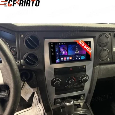 4+64GB For 2008-2011 Jeep Commander Android 15 Carplay Car Stereo Radio GPS Navi - Imagen 1 de 4