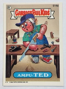 1988 Topps Garbage Pail Kids Series 13 #514a Ampu-Ted - Picture 1 of 11