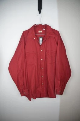 Levis Mens Red Casual Shirts - Image 1 of 4