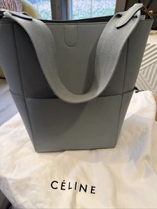 Borsa Celine Sangle Seau in pelle di vitello grande - Foto 1 di 8