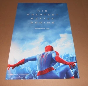 Póster de la película The Amazing Spider-man 2 promoción original 2014 2 caras 11x17 - Imagen 1 de 2