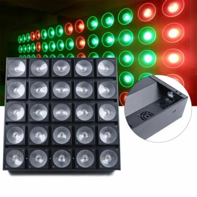 3in1 25*30W Beam Wash Strobe Matrix RGB LED Stage Light Effect Bar DJ Party Lamp - Image 1 of 4