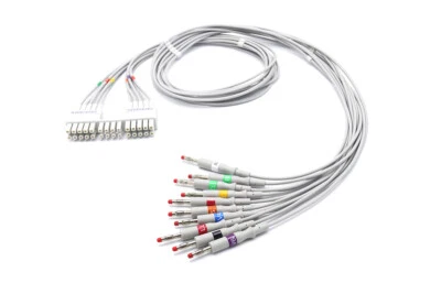 Mortara Burdick 10 cables Banana ECG cable compatible 929304150 - Envío el mismo día Foto 1 de 4