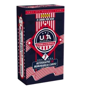 2025 Panini USA Stars & Stripes Baseball Hobby Box Sealed - Picture 1 of 1
