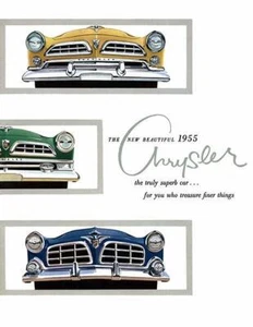 Chrysler Line 1955 - imán publicitario promocional - Imagen 1 de 2