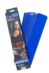 Efecto Manufaktur Cintas de Kinesiología Azul Impermeables (10 in x 2 in) 25 Tiras - Imagen 1 de 5