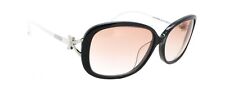New Authentic Moschino mod.MO660 col.C4 Italy Black Silver Bowknot Sunglasses