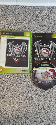 Mortal Kombat Deadly Alliance Xbox, 2002 Midway, PAL, inc's Manual, Retro Rare - Image 1 of 3