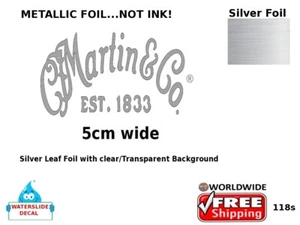 Martin and Co. guitar headstock Restoration decal waterslide 118s - Picture 1 of 1