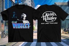 His Music Lives On KEITH WHITLEY T-Shirt Black Unisex S-3XL Gift For Fans