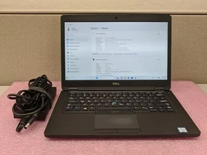 Dell Latitude 5491 14" i5-8400H@2.5GHz 16GB RAM 256GB SSD Win 11 w/PA | C1879 - Picture 1 of 13
