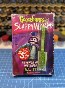 Goosebumps Slappyworld ( 2 Book Bundle)  Sealed UV Pen Invisible Boy/Meets Mummy - Picture 1 of 3