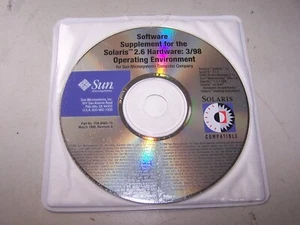 Sun Software Supplement for the Solaris 2.6 Hardware 3/98 Operating Environment - Picture 1 of 1