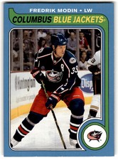 2008-09 O-Pee-Chee '79-80 Retro Fredrik Modin #215 Columbus Blue Jackets