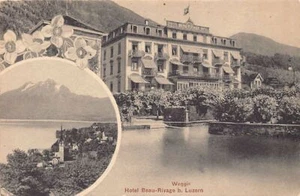 Suisse - Weggis (LU) Hotel Beau-Rivage - Ed. Orell Füssli - Picture 1 of 2