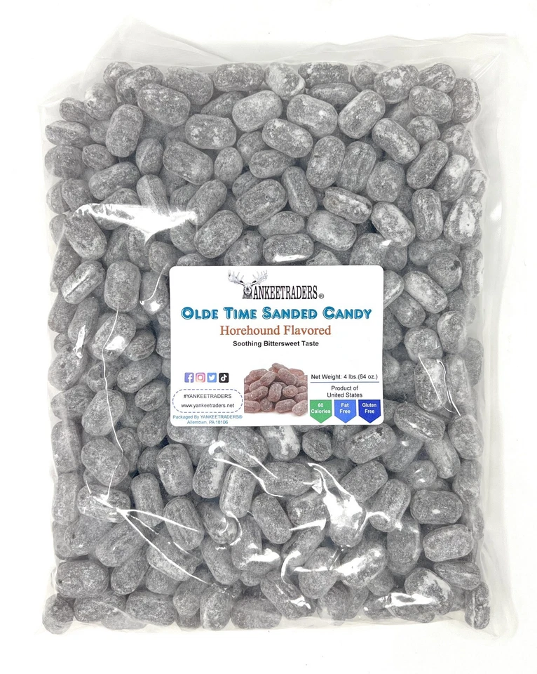 Caramelo duro lijado marrubio Olde Time, 4 libras. ~ YANKEETRADERS® ~ ENVÍO GRATUITO Foto 1 de 3