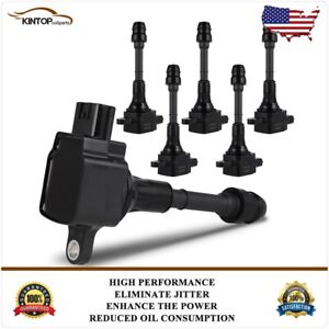 6 Set of Ignition Coil For Isuzu Rodeo S Sport Utility 4-Door 3.5L V6 2004