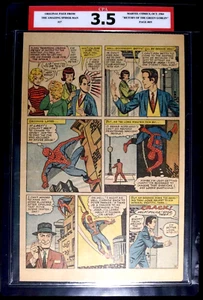 Amazing Spider-Man #17 CPA 3.5 Single page #8/9 2nd Green Goblin Ditko art - Picture 1 of 4