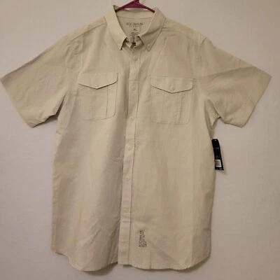 Camisa de manga corta de lino Roca Wear para hombre Lunar Rock talla XL NUEVA CON ETIQUETAS Foto 1 de 4