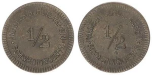 Schwenningen, 1/2 Pfennig, Trade Protection Association vz 72610 - Picture 1 of 1