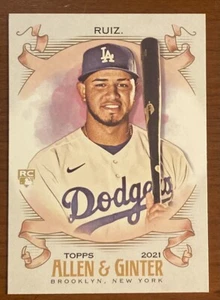 2021 Topps Allen Ginter KEIBERT RUIZ RC #141 Dodgers  - Picture 1 of 2