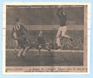 FOTO ORIGINAL AUTOGRAFIADA GEOFF VOWDEN BIRMINGHAM CITY 1964-71 BOSQUE NOTTINGHAM - Imagen 1 de 3