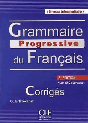 GRAMMAIRE PROGRESSIVE DU FRANCAIS  NOUVELLE EDITION: By Thievenaz Odile LIKE NEW - Image 1 of 1