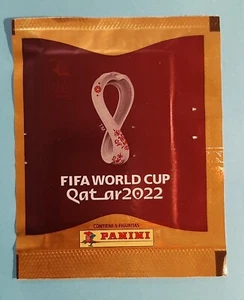 PANINI WORLD CUP QATAR 2022 LAT. VERSION 5 FIGURITA pack pochette bustina packet - Imagen 1 de 2