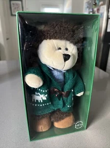 Starbucks Bearista 2016 Limited Edition Plush Holiday Christmas Bear NWT - Picture 1 of 9