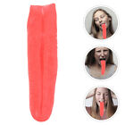 2x Halloween Fake Tongue - Scary Tongue Dummy as a Party or Gift
