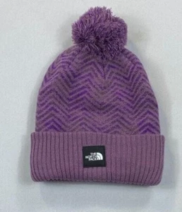 Girl's Youth The North Face Chevron Pom Beanie - Picture 1 of 6