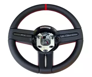 NEW NAPPA LEATHER Steering Wheel for Ford Mustang 2005-2009 Shelby GT GT500 OEM - Picture 1 of 17