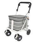 Shopping Trolley With Seat GREY (FULLY ASSEMBLED) READY TO USE!)
